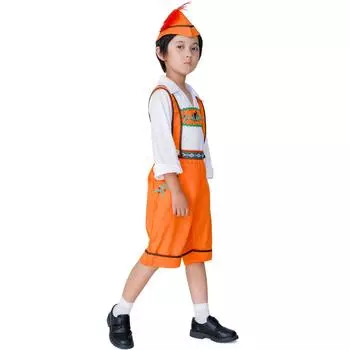 XS-XL Мальчики и девочки 1 июня День защиты детей Одежда для выступлений на сцене, комбинезоны Одежда для выступлений, одежда для пивного фестиваля XS size (95-100cm)