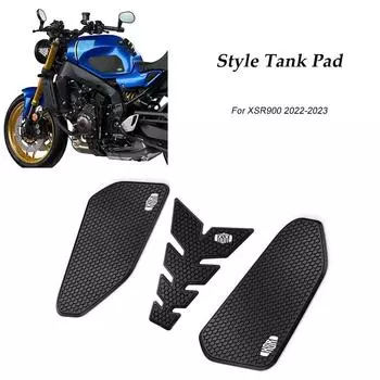 XSR900 Stye накладка на бак для Yamaha xsr900 2022 2023 аксессуары для мотоциклов наклейка XSR 900 защита топливного бака наколенник black pecie