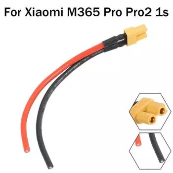 XT30 гнездовой разъем, адаптер для зарядного устройства для Xiaomi M365 Pro Pro2 1s, литиевый аккумулятор для электронного скутера, Запчасти для зарядных устройств