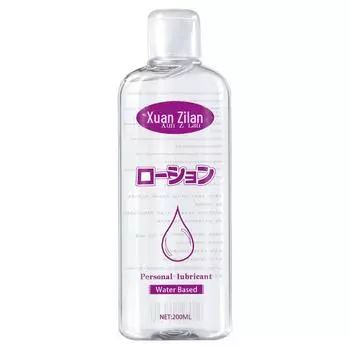 Xuanzilan Water-Based Lubricant 200/120ml - Водорастворимая смазка для тела для пар и игрушек для взрослых Pointed Mouth Cover