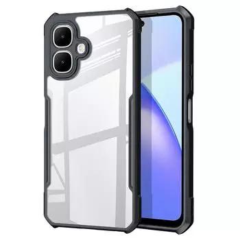 XUNDD Чехол для Infinix Smart 10 Противоударный ТПУ+Акрил Прозрачная задняя крышка для телефона A