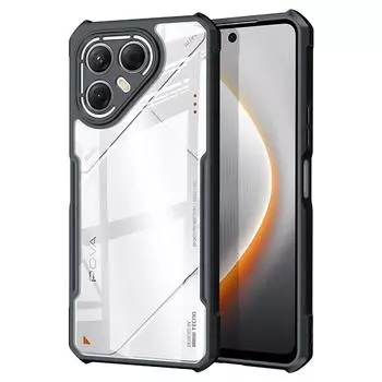 XUNDD Чехол для TECNO Pova 7 5G Противоударный ТПУ+Акрил Прозрачная задняя крышка для телефона A