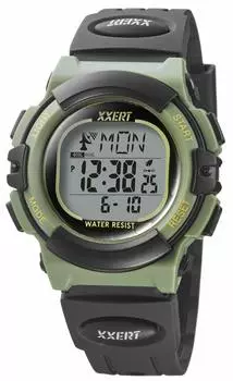 XXERT Miscellaneous Digital Radio Solar Waterproof Urethane Belt GR Black [NOA Precision] XXW-500 Men s
