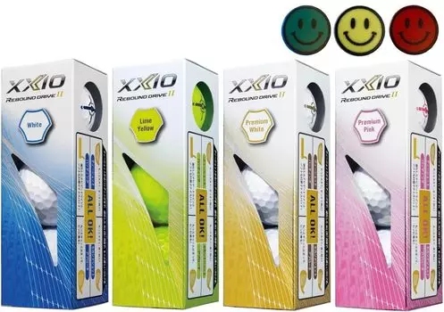 XXIO REBOUND DRIVE2 XXIO REBOUND DRIVE2 2023 Многоцветный с отметкой мяча (1 дюжина)