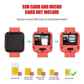 Y16 Детские умные часы, многоязычный Ips-экран, игровая камера, видеотелефон, умные часы чёрный