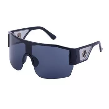 Y2K большие солнцезащитные очки со встроенными полуоправами для мужчин и женщин, модные спортивные ветрозащитные солнцезащитные очки, винтажные очки UV400