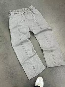 Y2k High Street Повседневные брюки Повседневные брюки Хип-хоп Винтажная уличная одежда Рэп Уличная танцевальная одежда Брюки Тренд Оверсайз M бежевый