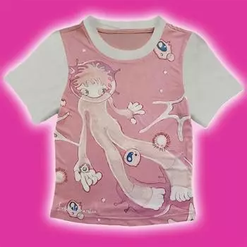 Y2k Летний винтажный топ с эстетическим выражением уличной одежды, готическая футболка с рисунком Харадзюку, крутая футболка для девочек S розовый