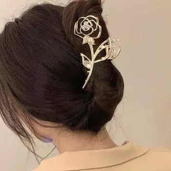 y2k металлические заколки для волос спиральная заколка для волос объемная заколка для волос холодный ветер большая заколка для волос аксессуары для волос ins hair card женская