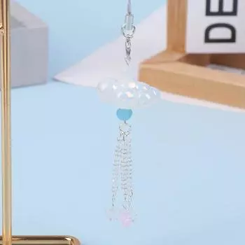 Y2K ремешок для мобильного телефона Rain Cloud Star Tassel телефонный шнурок с бисером телефонная цепочка брелок для девочек подарки