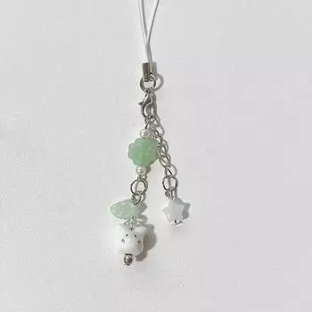 Y2K телефонные подвески подвеска Lucky Clover кролик цепочка ремешок шнурок для телефона сумка подвеска аксессуары