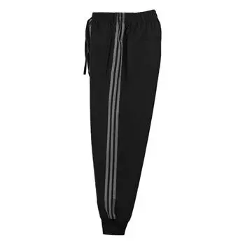 Y-3 3-Stripes Cuffed Pant Black Men Bottoms IB0387 XS