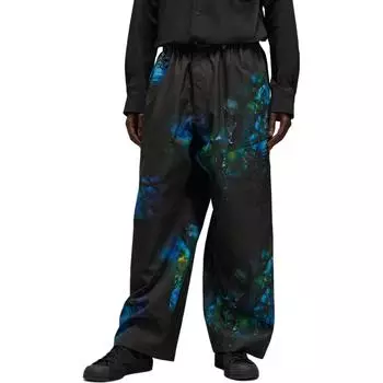 Y-3 Брюки карго прямого кроя свободного покроя с принтом по всей поверхности Унисекс черные JL8304 M