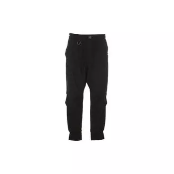 Y-3 Брюки Ripstop с манжетами, черные, мужские, низ IL2046 M