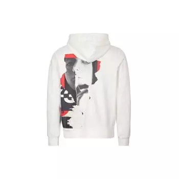 Y-3 Толстовка Ch1 Gex с узором на спине Верхняя одежда унисекс Белый GK4403