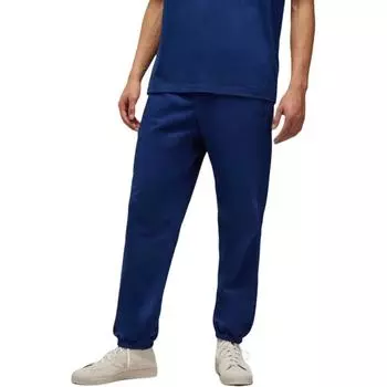 Y-3 Elastic Waist Mid-Rise Logo Cuffed Knit Joggers Men bottoms Blue JM7865 XS