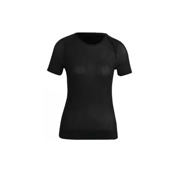 Y-3 Футболка с круглым вырезом и коротким рукавом FW21, женские топы, черные GT5317 XS