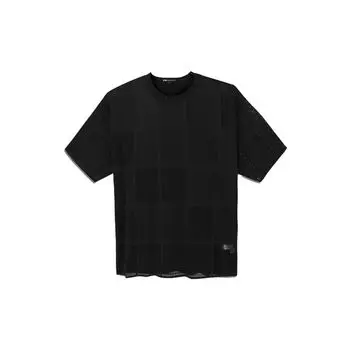 Y-3 Футболка U Ptcw Ss, спортивная футболка с коротким рукавом, унисекс, черный цвет DY7281 L