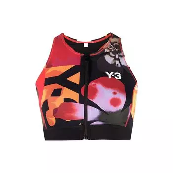 Y-3 FW21 Логотип Сращенный Бюстгальтер Женское нижнее белье Красный GT5230 L