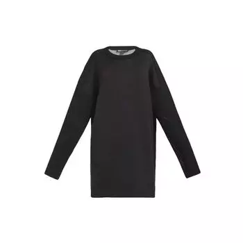 Y-3 FW21 Casual Crew Neck Mid-Length Sweatshirt Unisex Sweatshirt Black DP0499 S