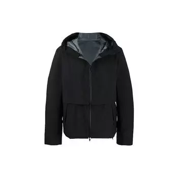 Y-3 FW21 однотонная куртка с капюшоном на молнии, мужские куртки, черные GV6094 XS