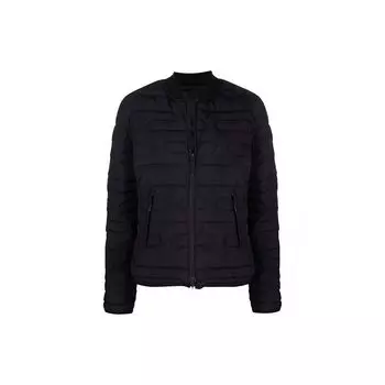 Y-3 FW21 однотонная стеганая куртка-пилот женские куртки черного цвета H61960 M