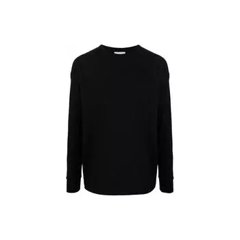 Y-3 FW21 Однотонный длинный рукав вязаный шерстяной свитер мужской свитер черный HB2783 XS