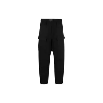 Y-3 FW21 Waist-Tied Straight-Leg Pocket Design Casual Pants Men pants Black HG8601 S