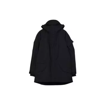 Y-3 FW22 однотонная куртка с капюшоном и длинным рукавом, мужские куртки, черные HN4324 L