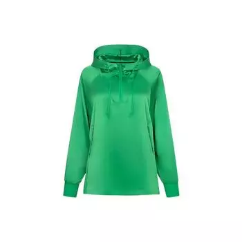 Y-3 FW22 однотонная повседневная толстовка с капюшоном с длинным рукавом женская толстовка зеленая HG6157 XS