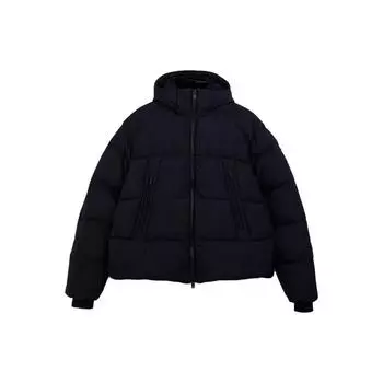 Y-3 FW23 однотонная куртка-пуховик с капюшоном на молнии унисекс черная IL2033 M