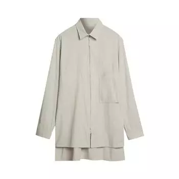 Y-3 Классическая рубашка оверсайз рипстоп тальк мужская топы коричневый HG6249 S