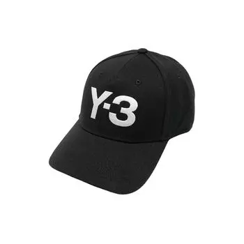Y-3 Logo Fashion Casual Duckbill Cap Women caps Black H62981BLACK L