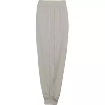 Y-3 Mid-Rise Drawstring Letter Print Knit Joggers Men Joggers Gray IX0395 L