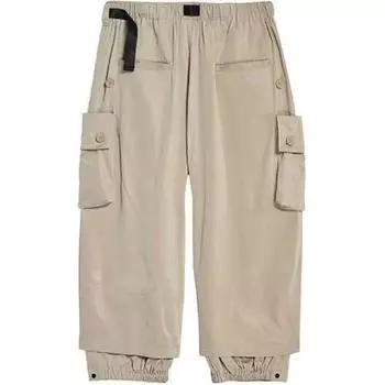 Y-3 Minimalist Commuter Casual Pants Men pants Light-Khaki Y03IV7762XXXXXXX65 S