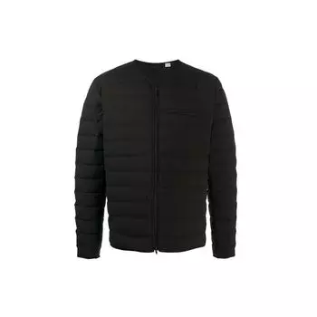 Y-3 молния нагрудный карман логотип стеганая молния куртка мужская куртка черный GK4580 XS