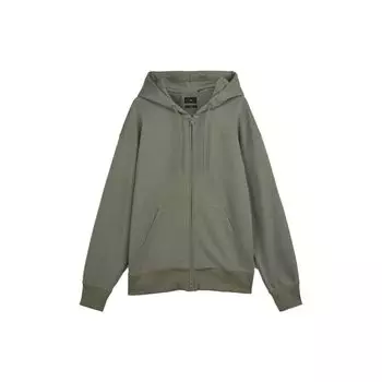 Y-3 Однотонная куртка с капюшоном и застежкой-молнией, длинные рукава, куртки унисекс, цвет «зеленый камень» IP7703 XS