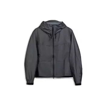 Y-3 однотонная повседневная куртка на молнии с капюшоном, куртка унисекс, черная IA2982 XL