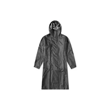 Y-3 однотонный длинный рукав с капюшоном тренчкот мужские пальто черный IB6364 L