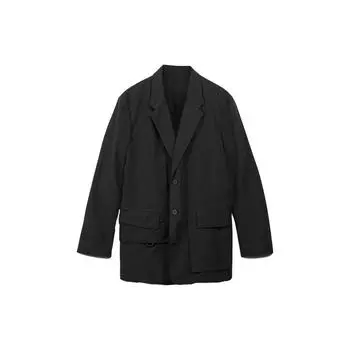 Y-3 Однотонный плиссированный нейлоновый костюм унисекс черный H63047 S