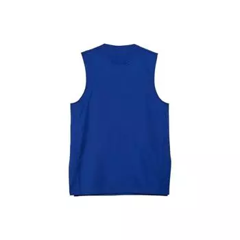 Y-3 Однотонный топ-майка с круглым вырезом унисекс, синий цвет II5690 XS