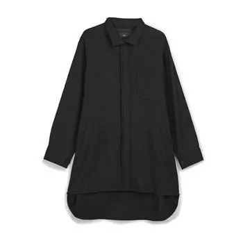 Y-3 Однотонный тренчкот средней длины с лацканами, унисекс, черный IL2156 M