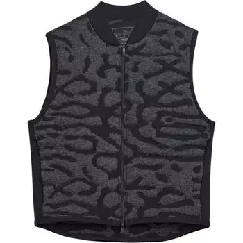 Y-3 Приталенный жилет без рукавов на молнии Женские жилеты Черный IX0013 XS