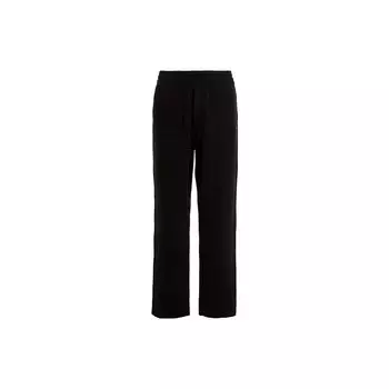 Y-3 Прямые брюки Terry, черные, мужские, низ H44782 M