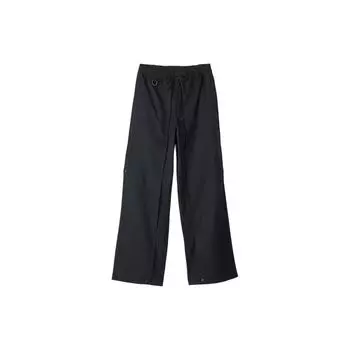 Y-3 Рабочие брюки средней талии свободного кроя повседневные унисекс-брюки черного цвета IR6249 L