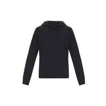 Y-3 Мужская толстовка с капюшоном и длинным рукавом с фирменным логотипом, черная DY7249 S