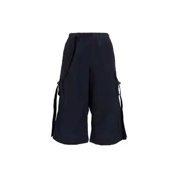 Y-3 SS21 Ribbon Bubble Gauze однотонные шорты мужские шорты черные GV6073 M