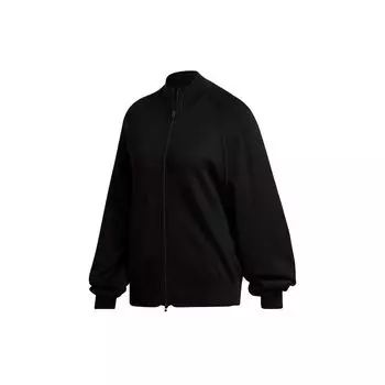 Y-3 SS22 однотонный женский свитер с круглым вырезом на молнии, черный FM1158 S