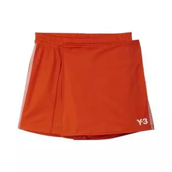 Y-3 SS23 Короткая юбка с буквенным принтом Женские юбки Оранжевый IA1427 S