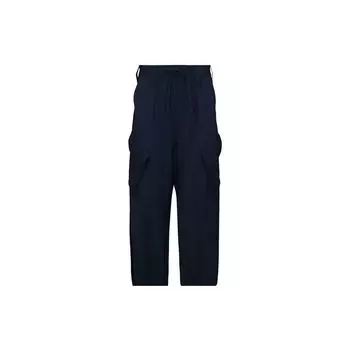 Y-3 Свободный крой, однотонные широкие повседневные брюки, мужские брюки, темно-синие, GV2795 XS